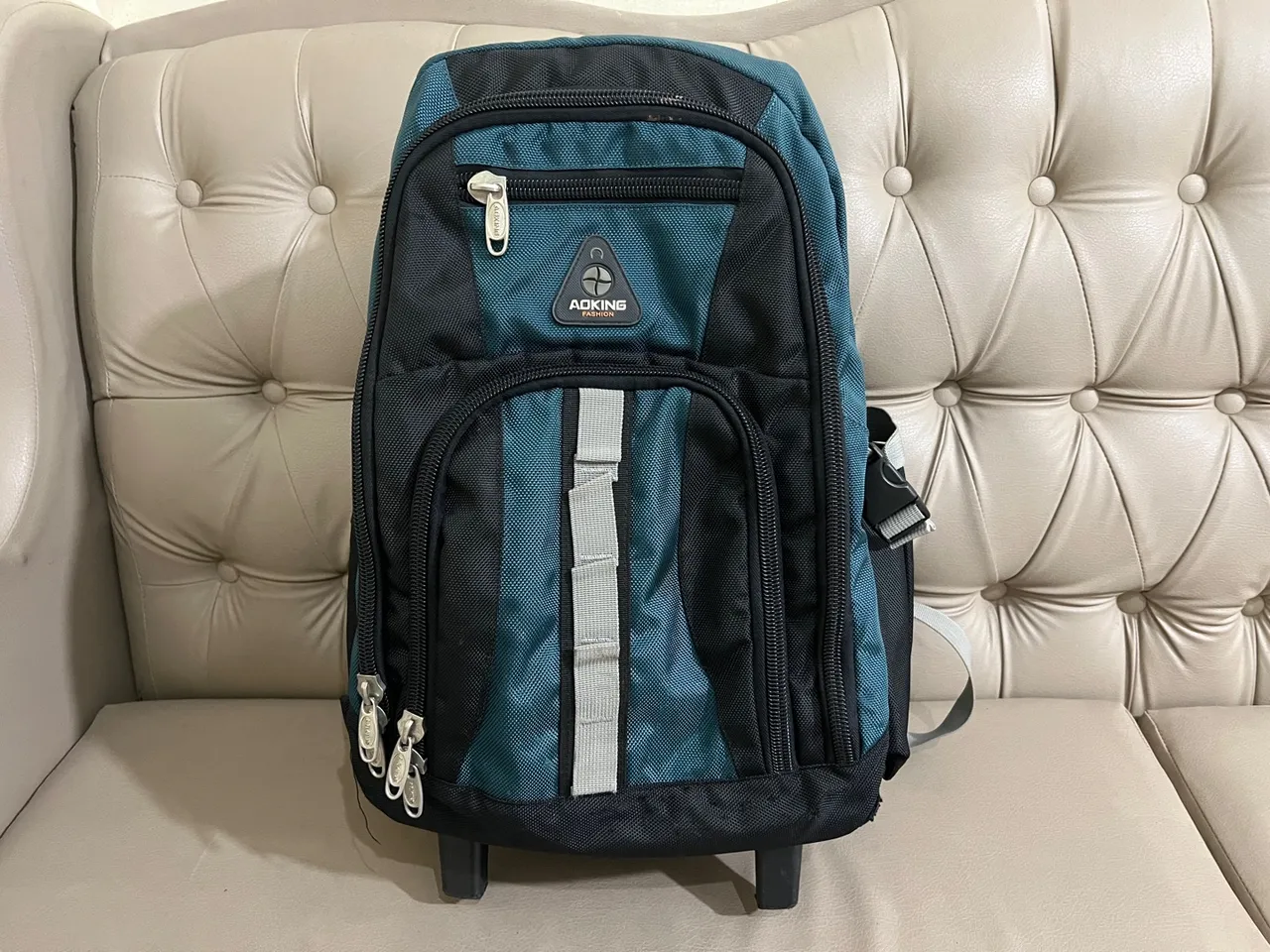 Mochila Aoking Fashion com rodinhas