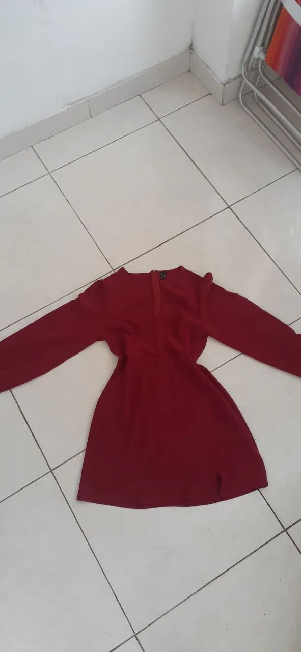 Vestido Vermelho Elegante - Foto 3