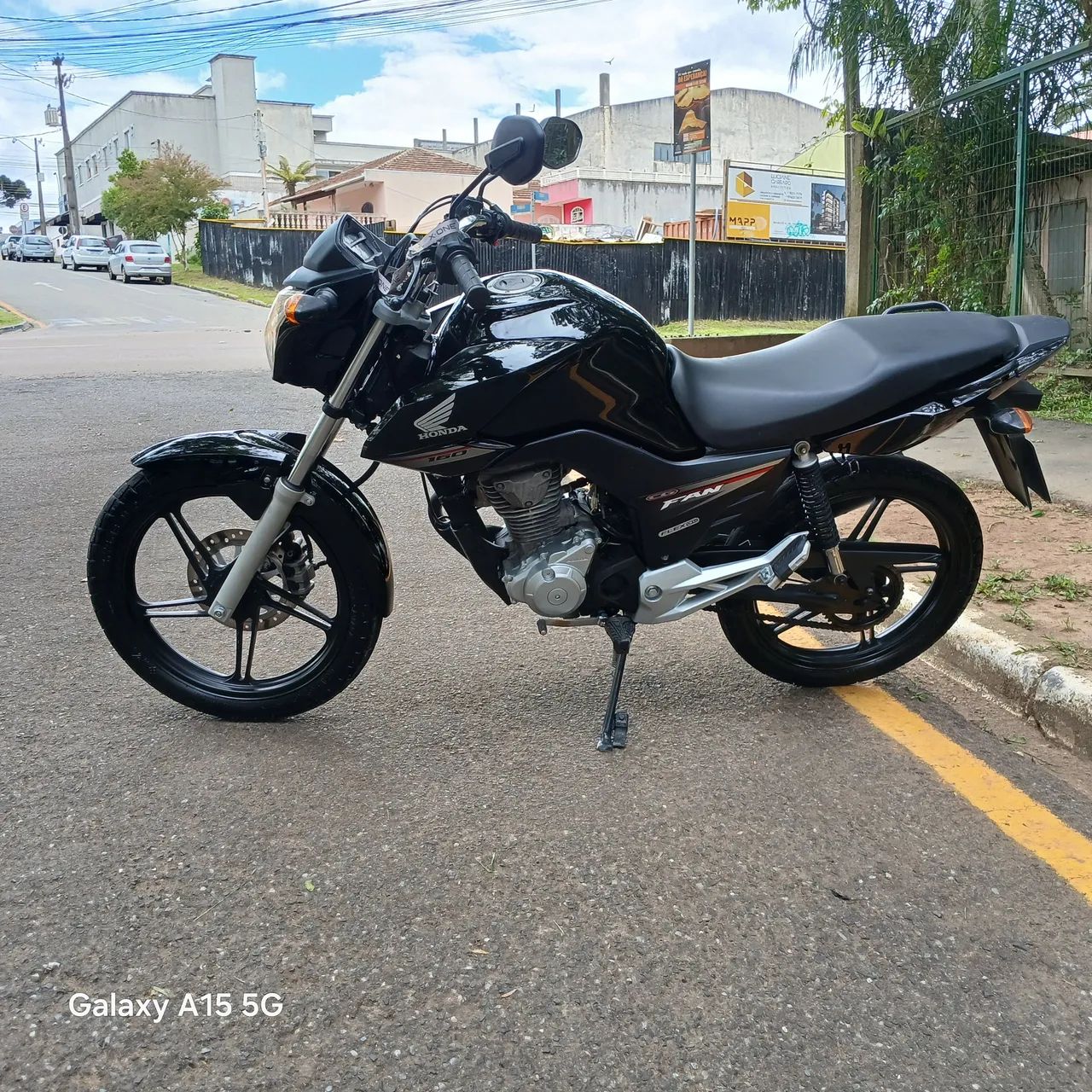 Honda cg fan 160 2017 aceito trocas passo no cartão até 24x 