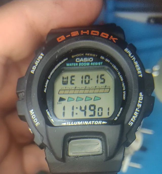 Relógio Casio DW 6600 - Original - revisado - Acessórios