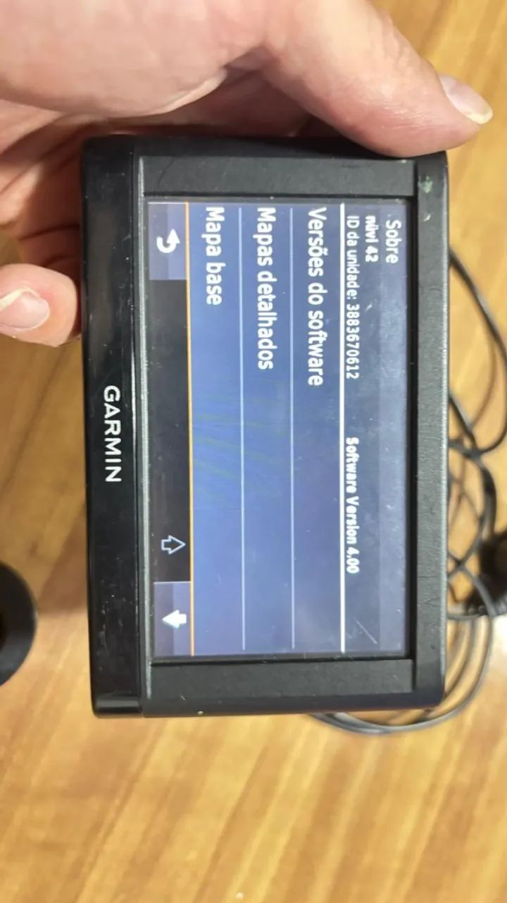 Gps Garmin Nuvi 42lm Preto Não possui Mapa BRASIL - Foto 3