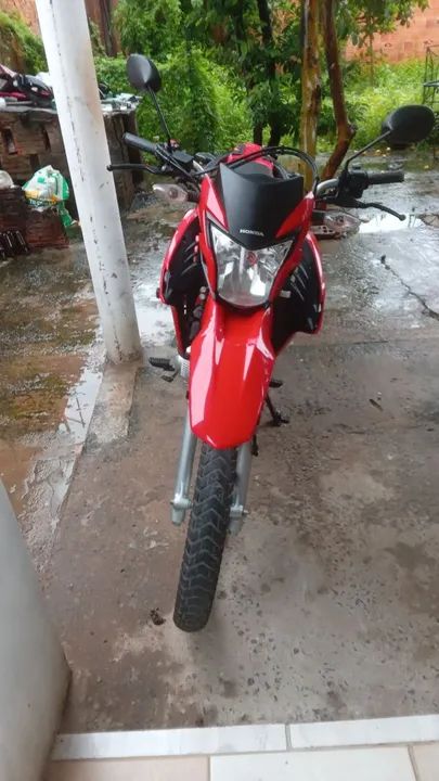 Moto Honda bros esdd - Vermelha - Ótimo estado - Foto 5