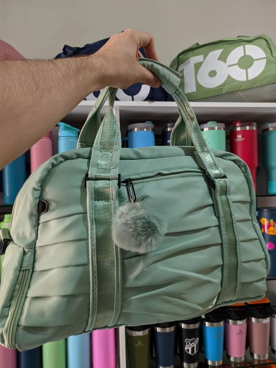 Bolsa de Viagem Verde - Nova