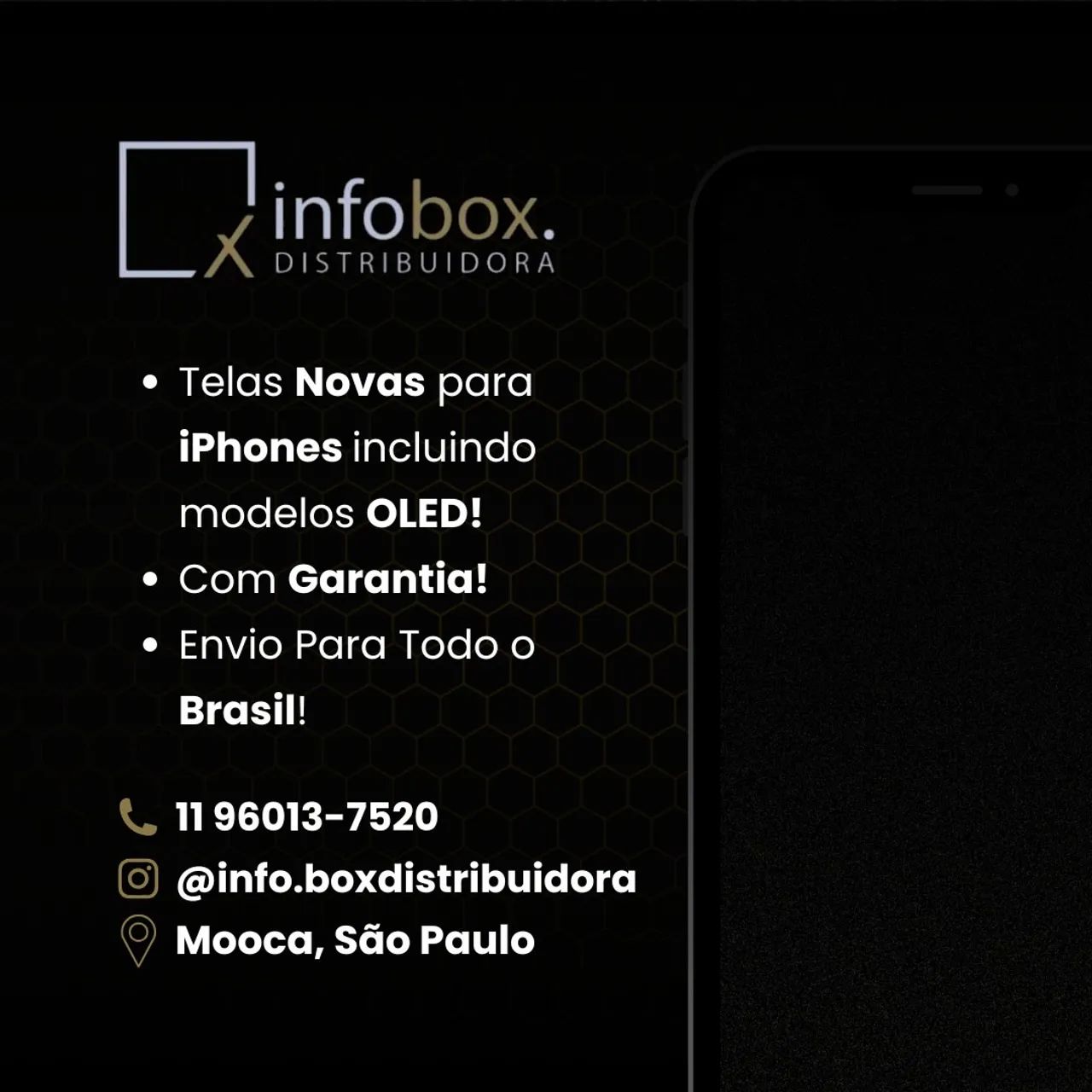 TELAS, FRONTAIS, DISPLAYS PARA IPHONE. AMOLED E LCD. A PARTIR DE R$60,00 - Foto 2