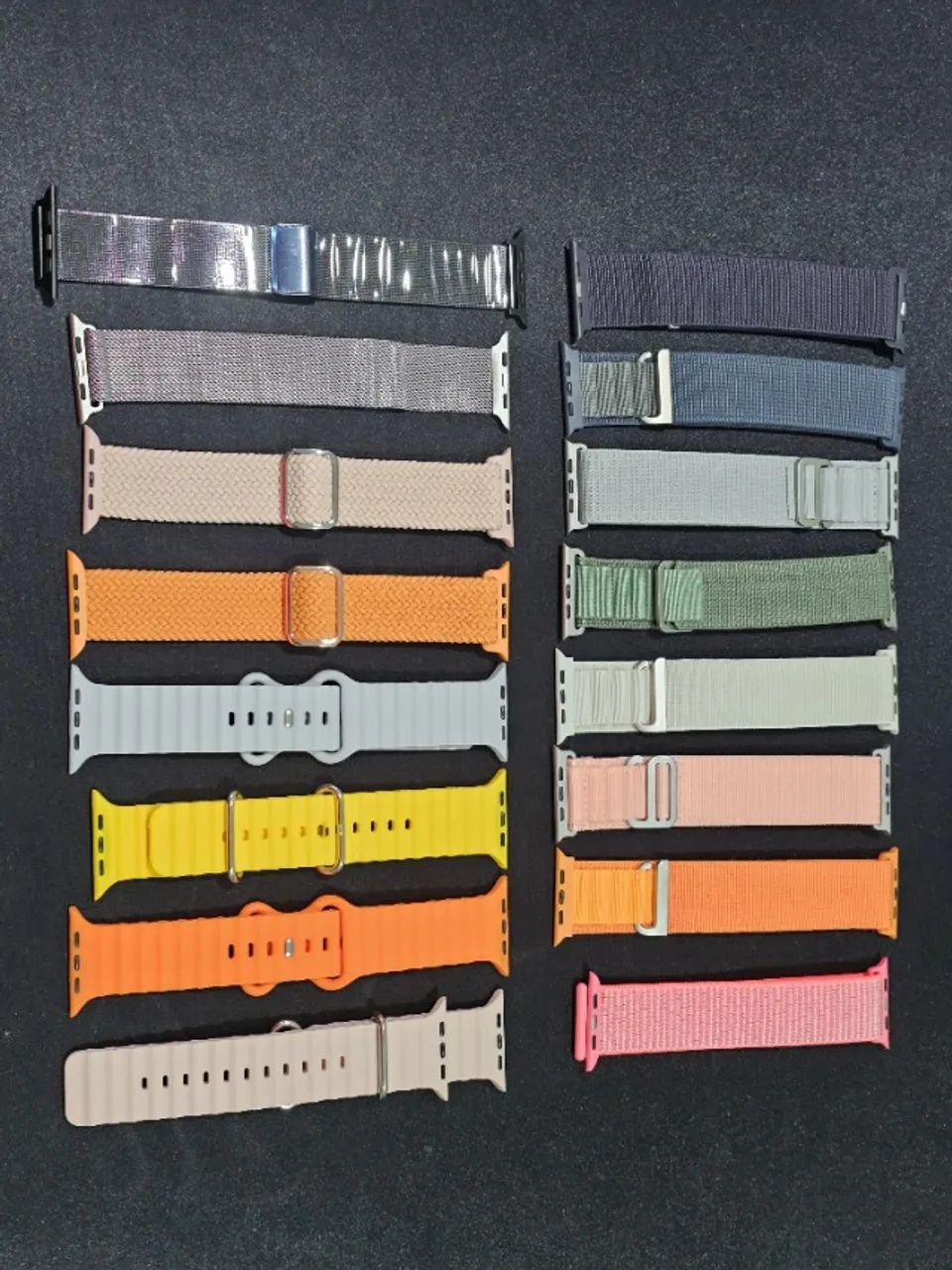 Pulseira Para AppleWatch, IWO e outros 42 a 49mm (unidade)