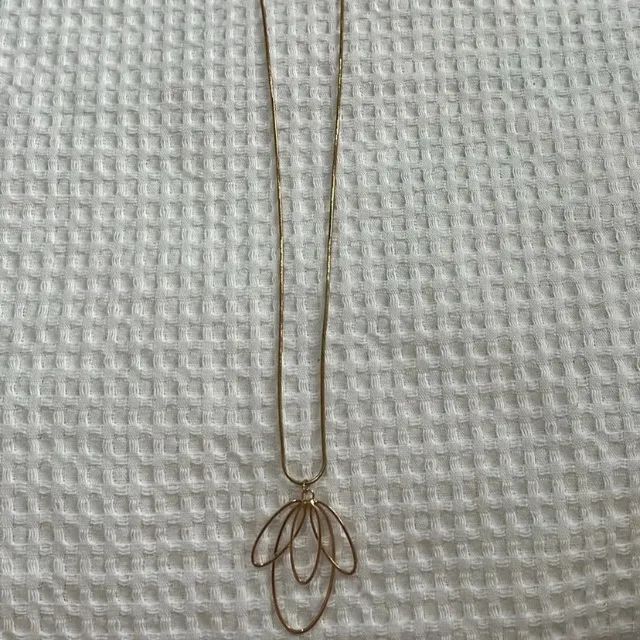 colar longo dourado  - Foto 2