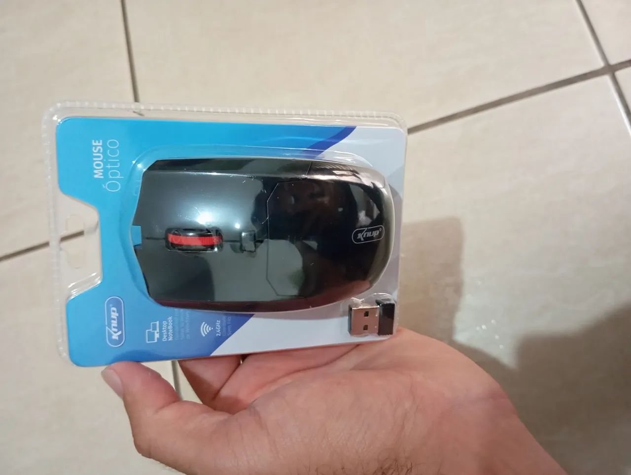 Mouse USB sem fio  - Foto 4