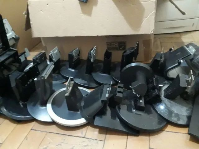 Base pé suporte pedestal para para monitor 