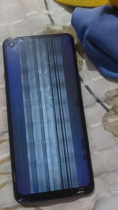Tela LG K61 64 gigas quebrado vende ser pra quem arruma  - Foto 3