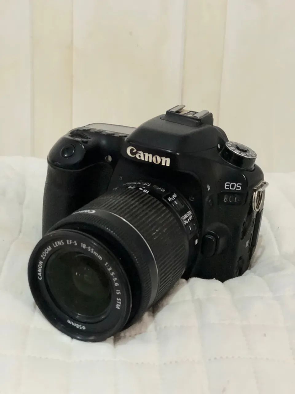 Câmera Canon EOS 80D (Defeituosa - Erro 70 na Placa) + Lente do Kit 18-55mm - Foto 2