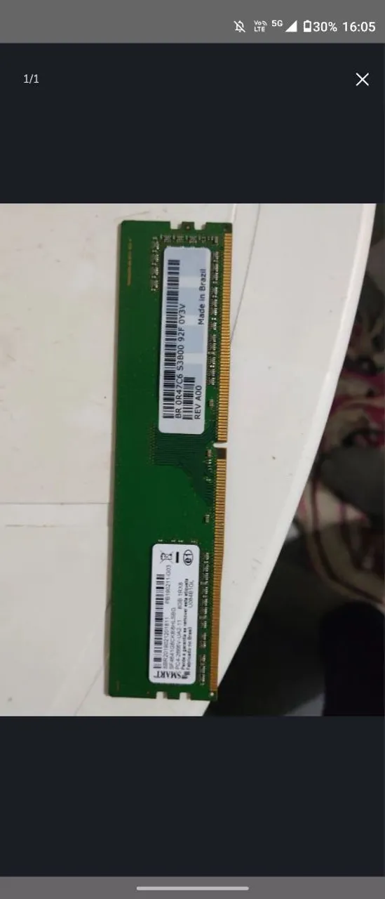 Memória RAM Smart 8GB DDR4