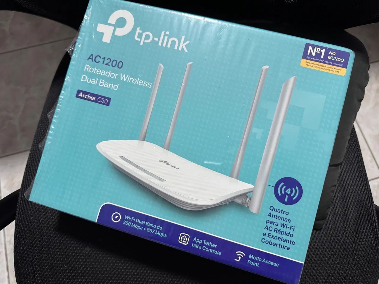 Roteador Tp-Link Archer C50 AC1200 Dual Band