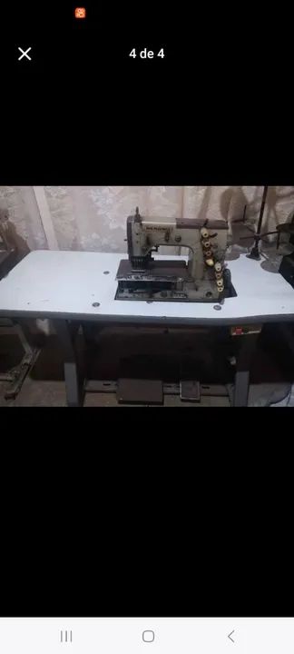 vendo ou troco maquina de costura industrial cos e elastiqueira - Foto 2