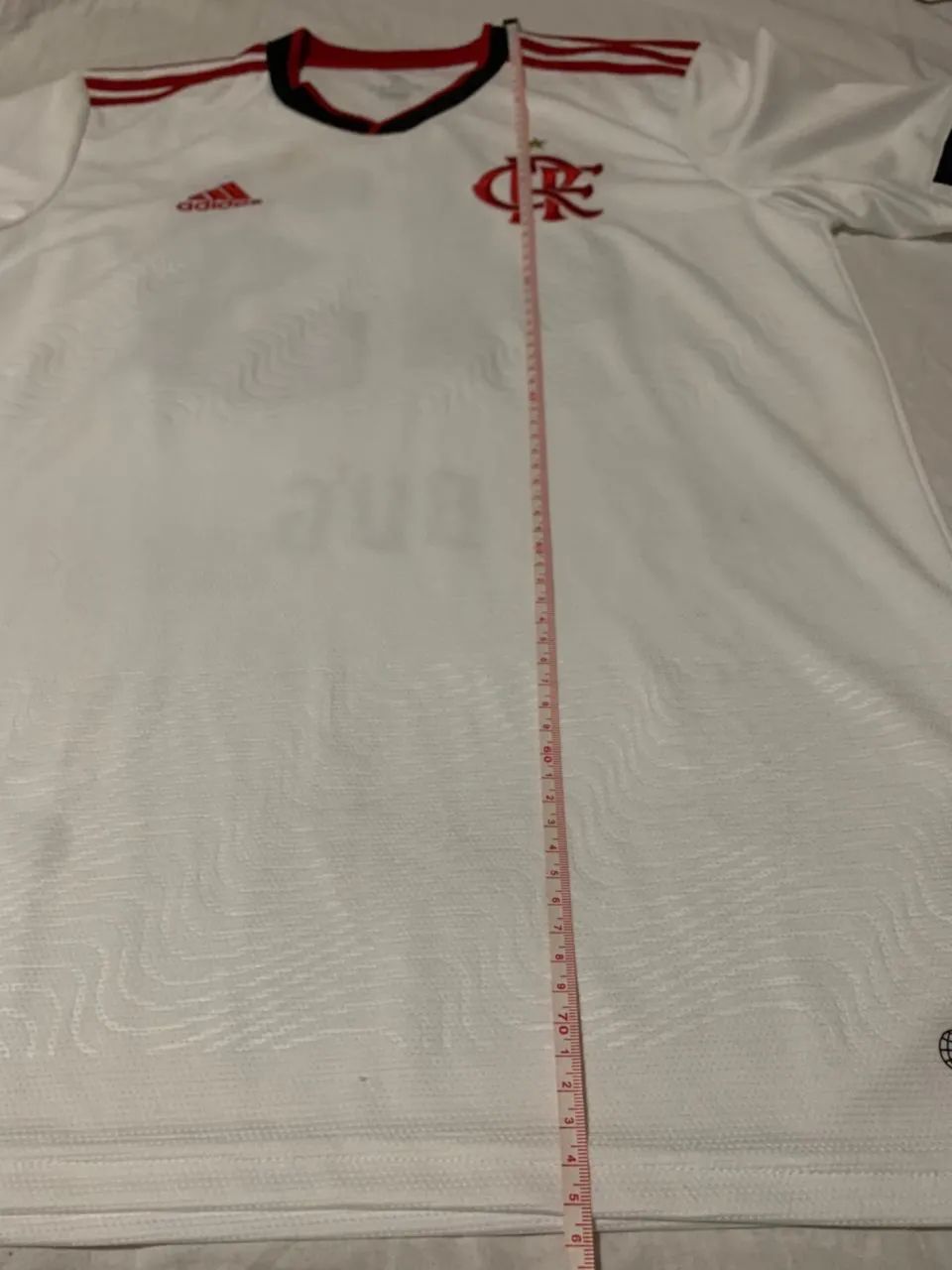 Camisa branca do Flamengo adidas original  - Foto 3
