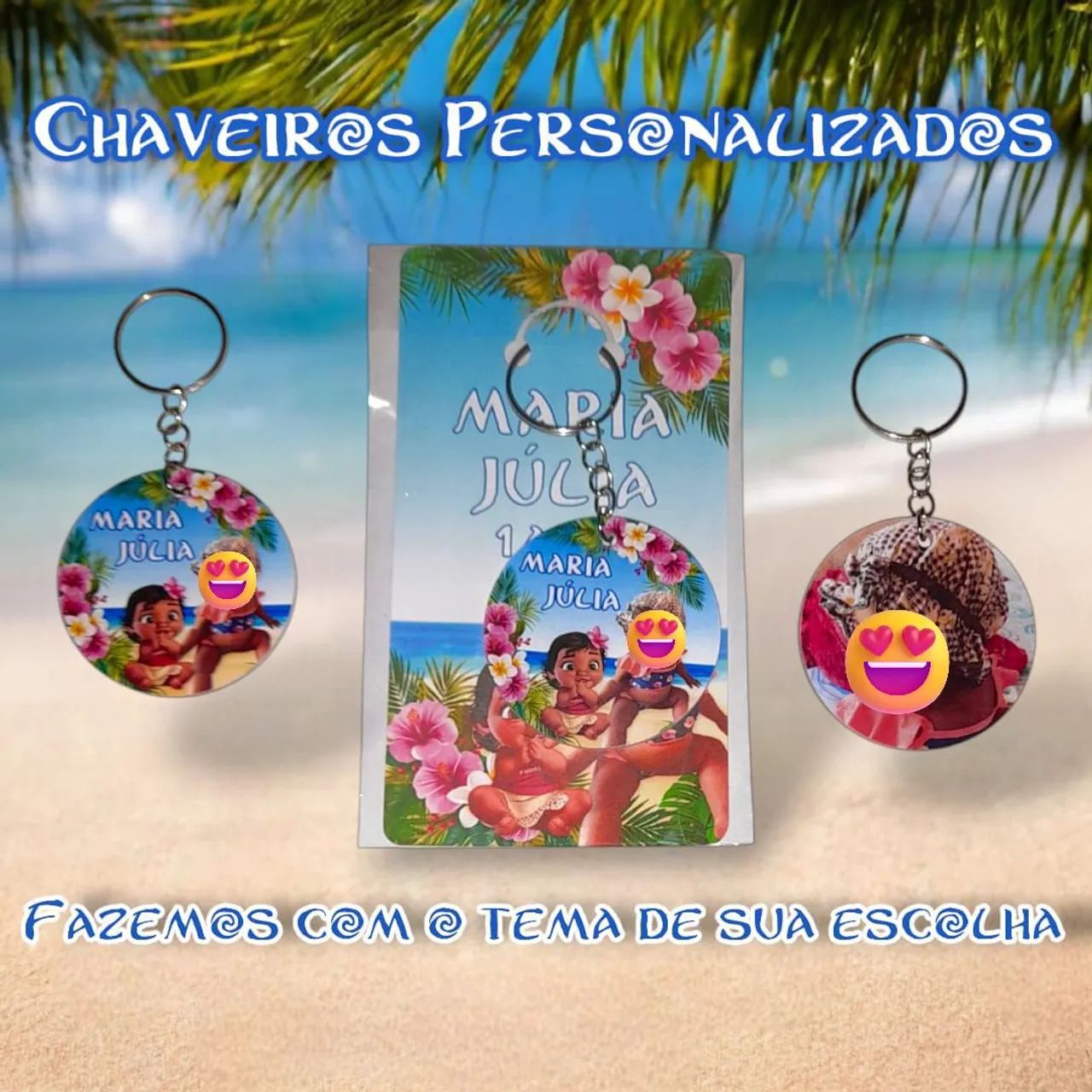 Chaveiros Personalizados em acrílico ou MDF - Foto 5