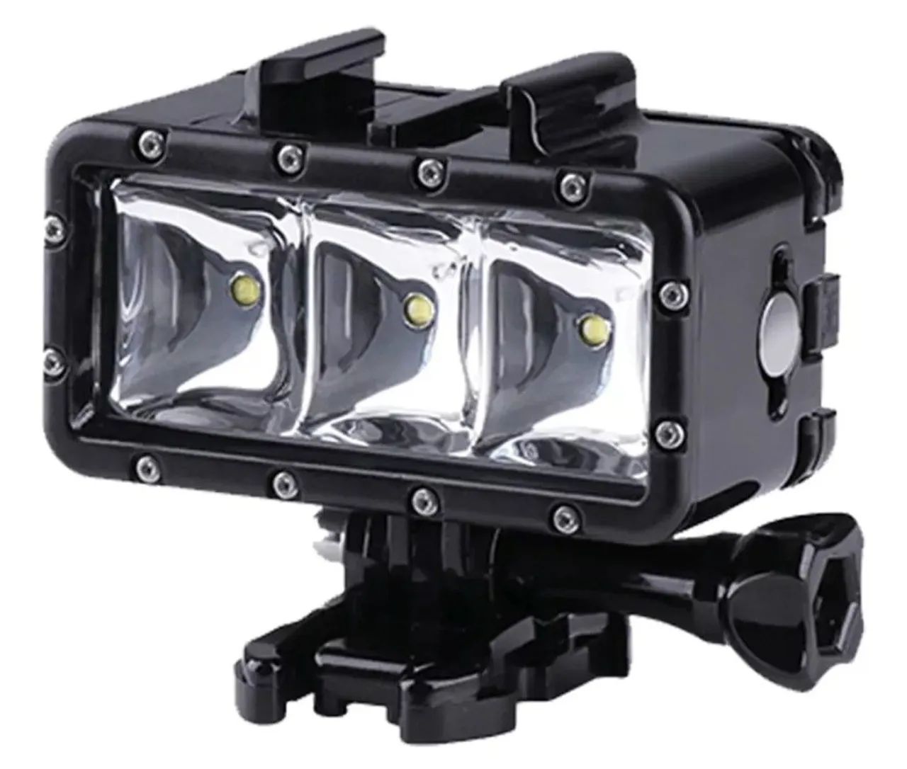 Iluminação LED para Câmera GoPro - 3 Lâmpadas - Novo - Foto 3