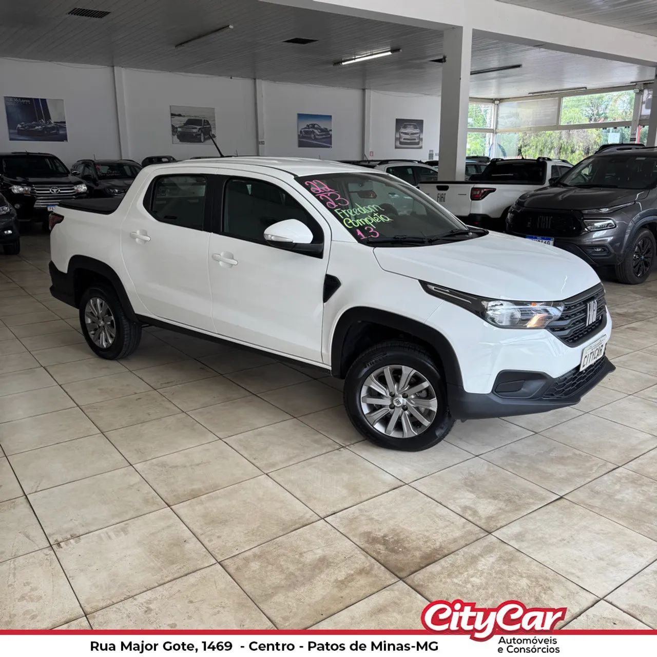 FIAT STRADA FREEDOM 1.3 FLEX 8V CD FLEX 2023 - Foto 3