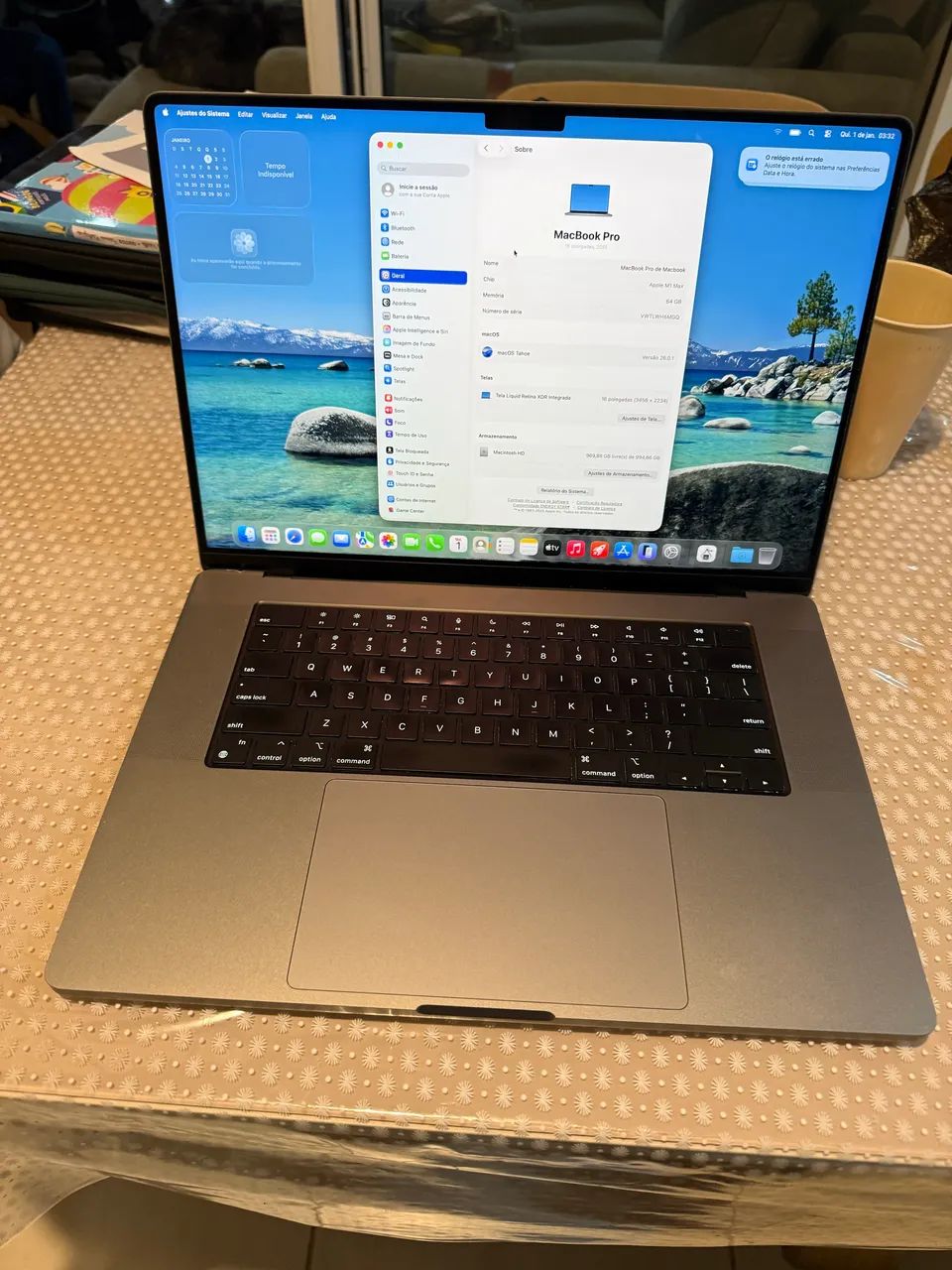 MacBook Pro M1 Max 64gb 1tb - Notebooks - Jardim Flor da Montanha