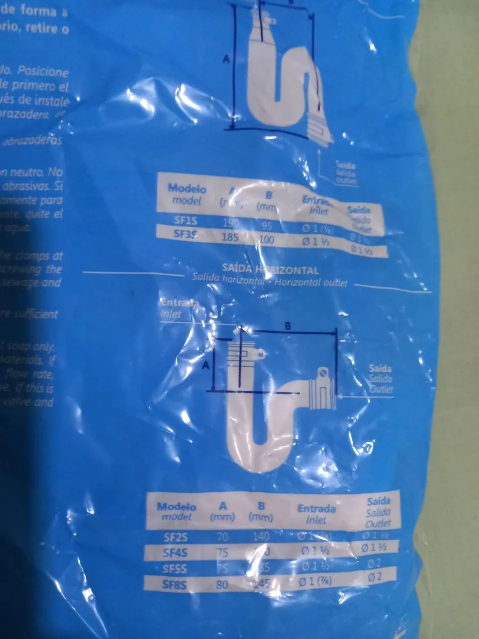 Sifão Flexível Astra para Pia de Cozinha e Banheiro - Foto 3