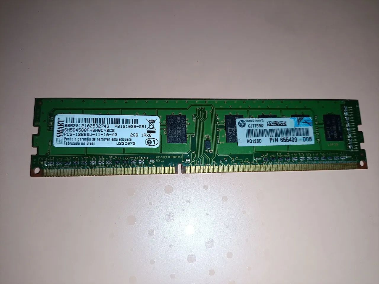 Memória RAM Smart 2GB DDR3