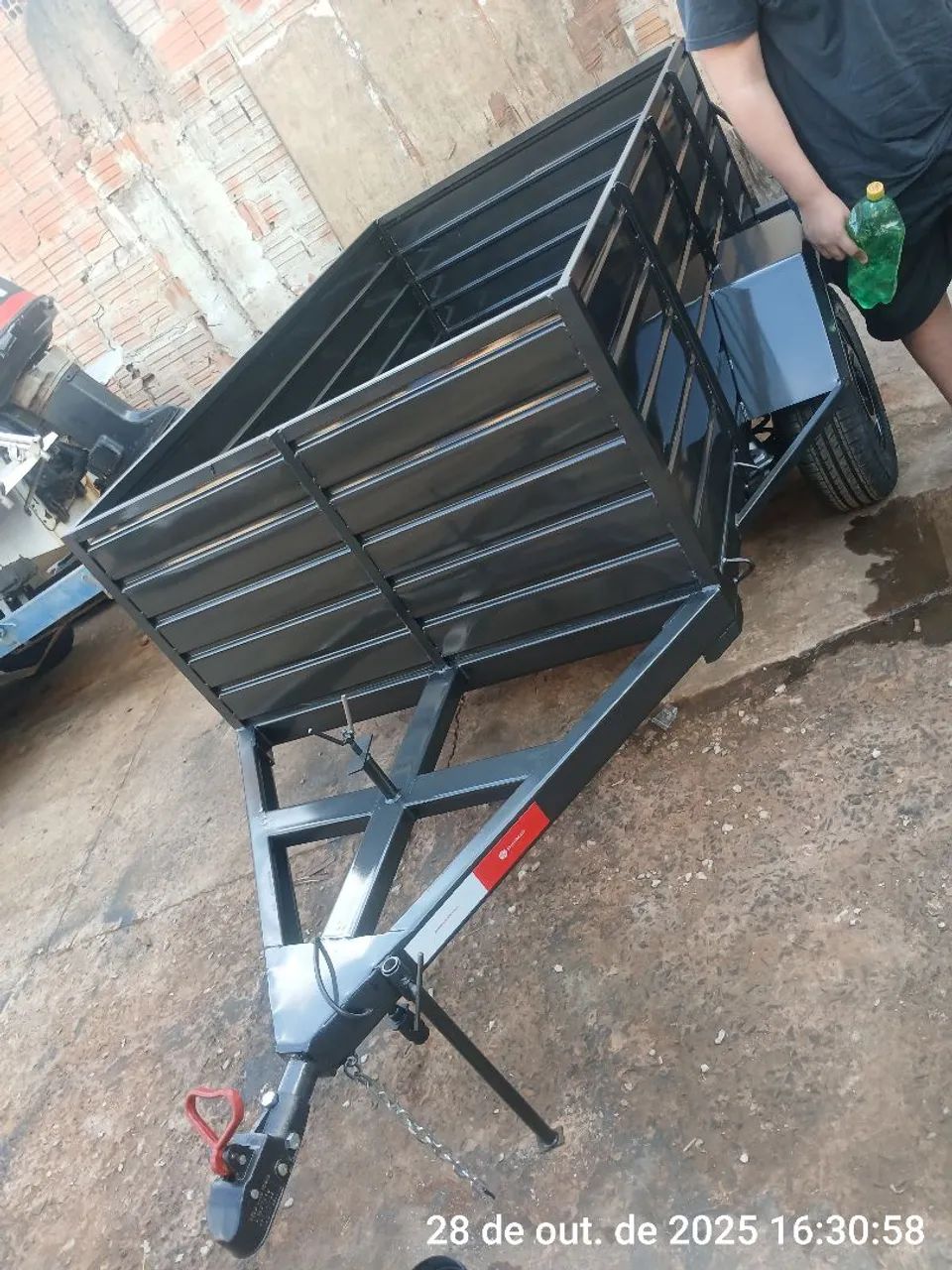 CARRETINHA NOVA COM NOTA FISCAL PRA EMPLACAMENTO  - Foto 5