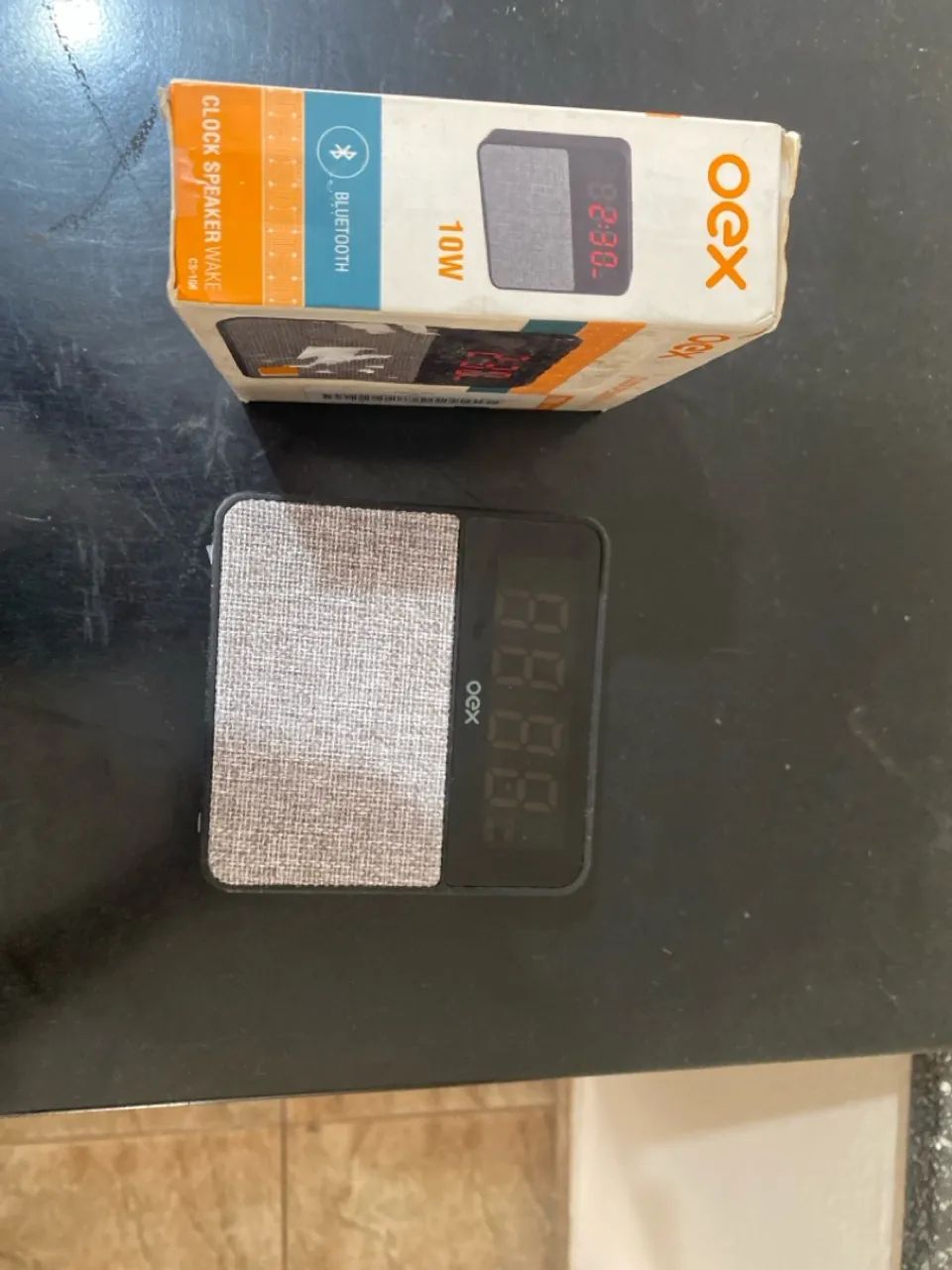 Caixa de Som Bluetooth Oex CS-100 com Relógio - Foto 5