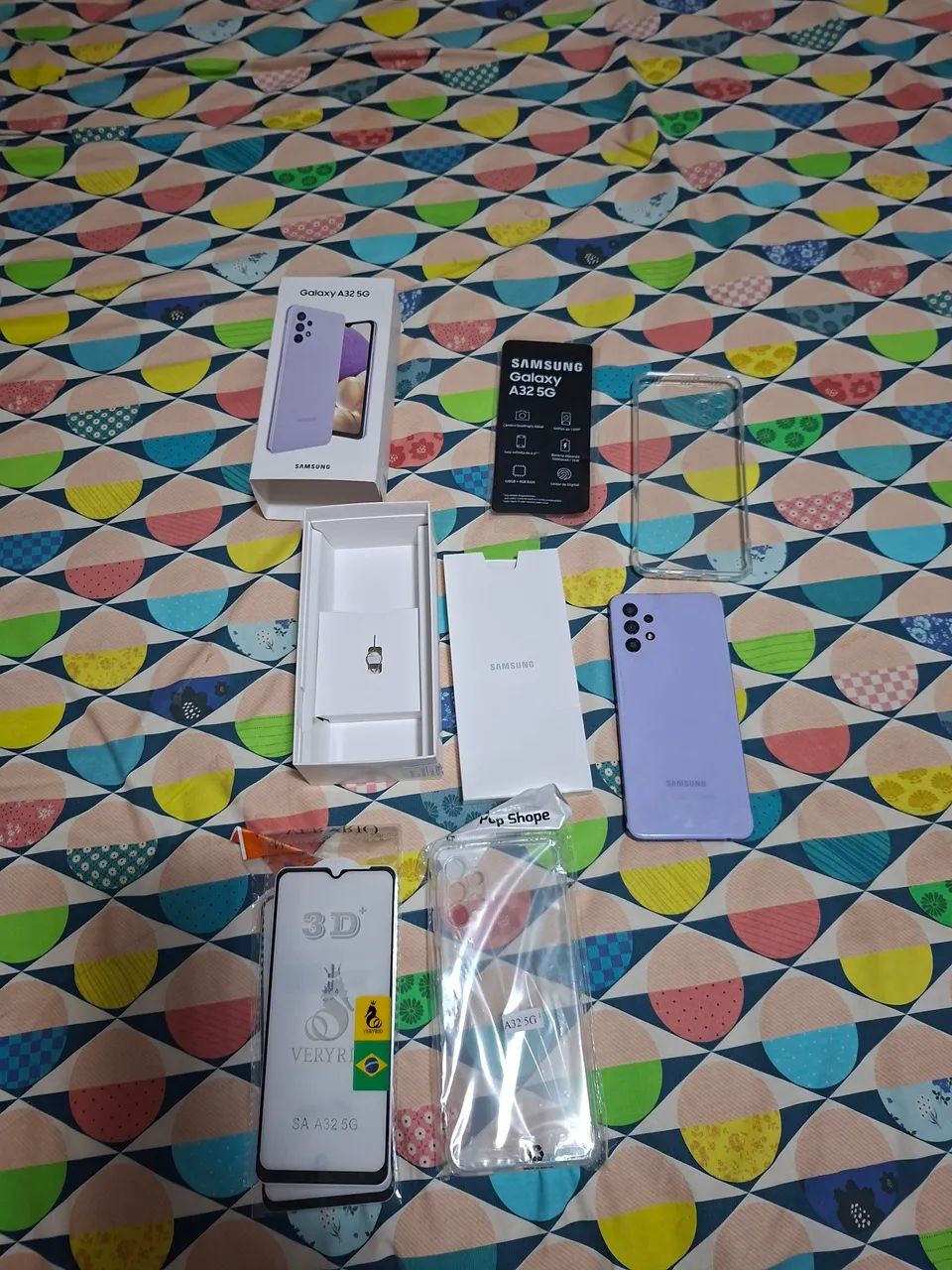 Samsung A32 5G na caixa!