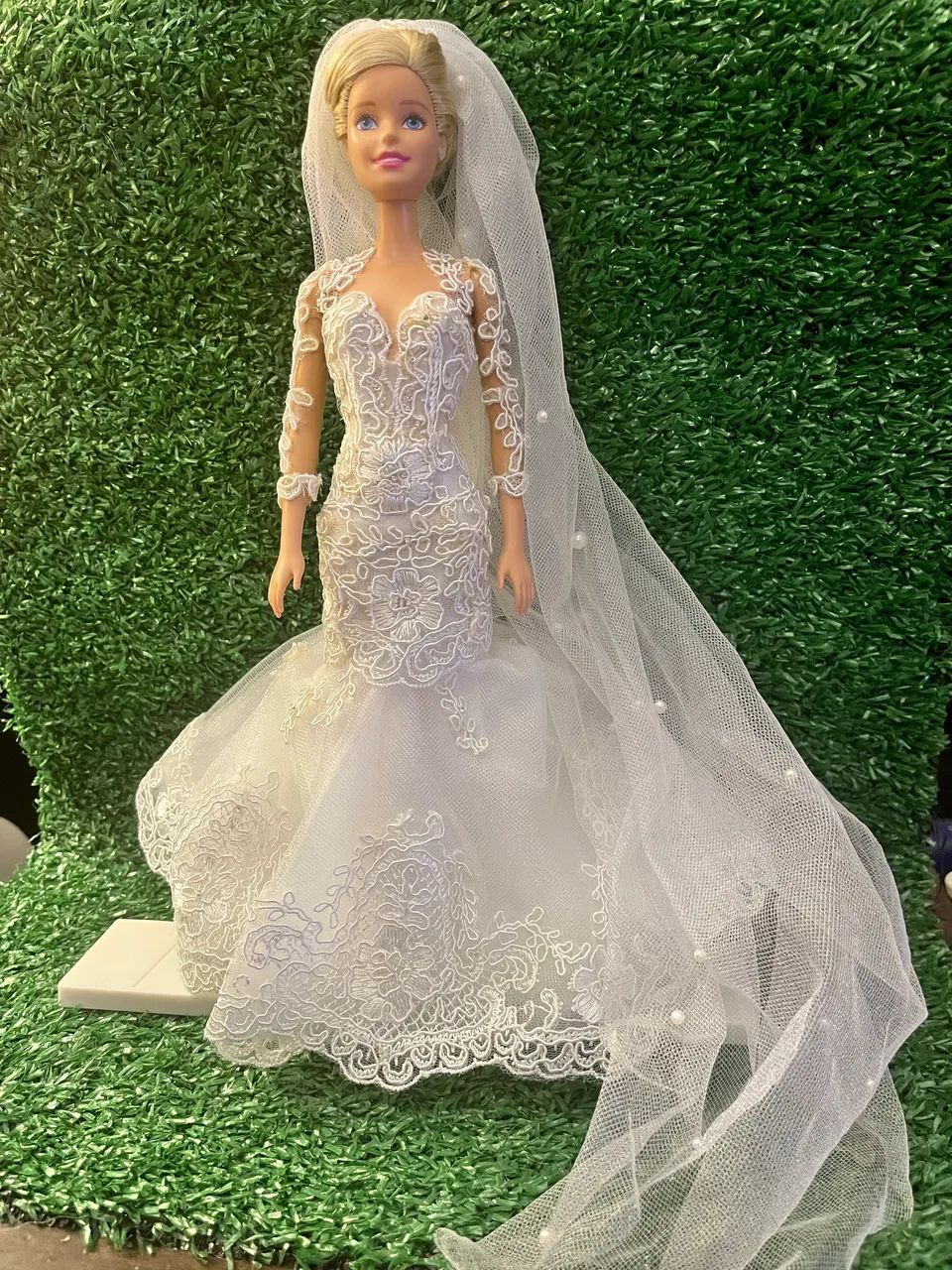 Boneca Barbie Noiva Customizada