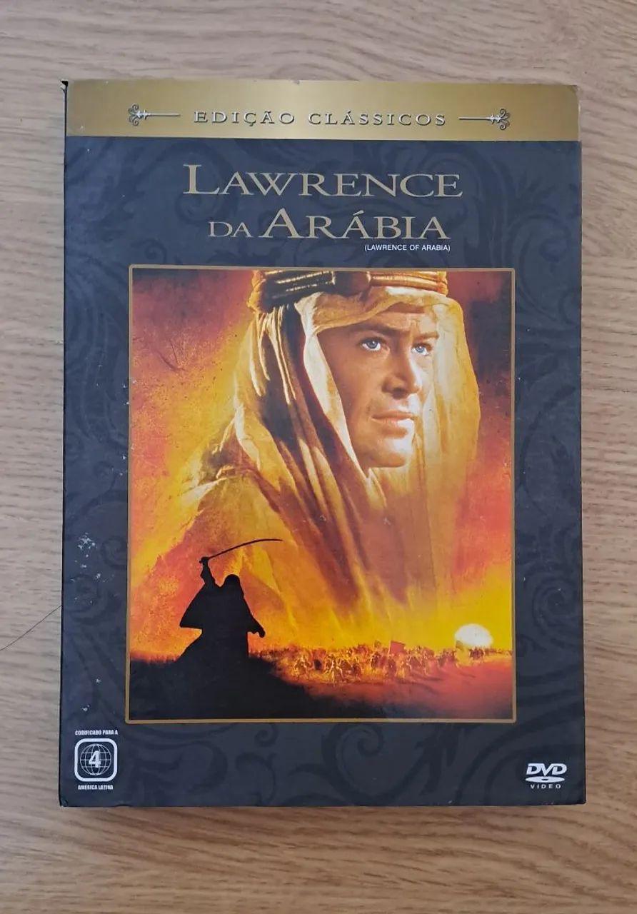 DVD Lawrence da Arábia - Edição Clássicos - DVD - DVD, Blu-Ray e