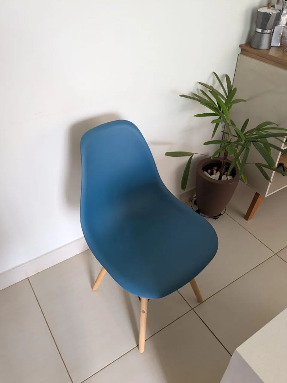 Cadeira Eames Eiffel - Cor turquesa - Foto 2