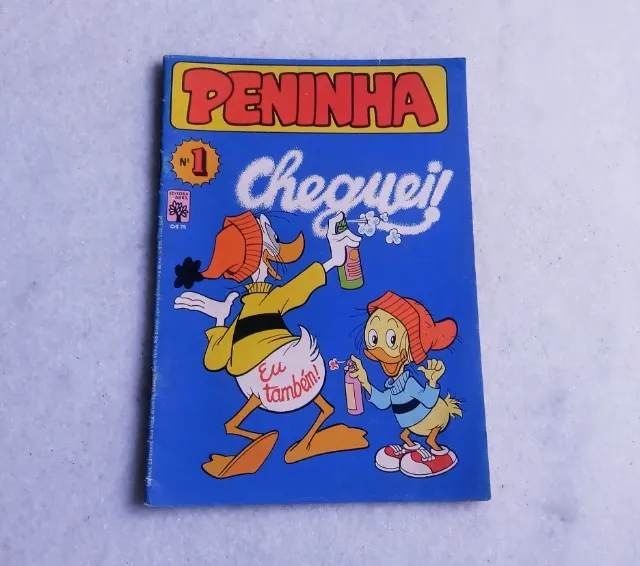 Livro / Gibi / HQ / Peninha / n° 01 / Cheguei! / volume 1 / 1982 / Walt Disney