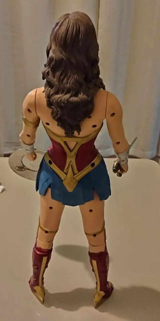 Boneca rara da Mulher Maravilha Mimo-45 cm - Foto 2