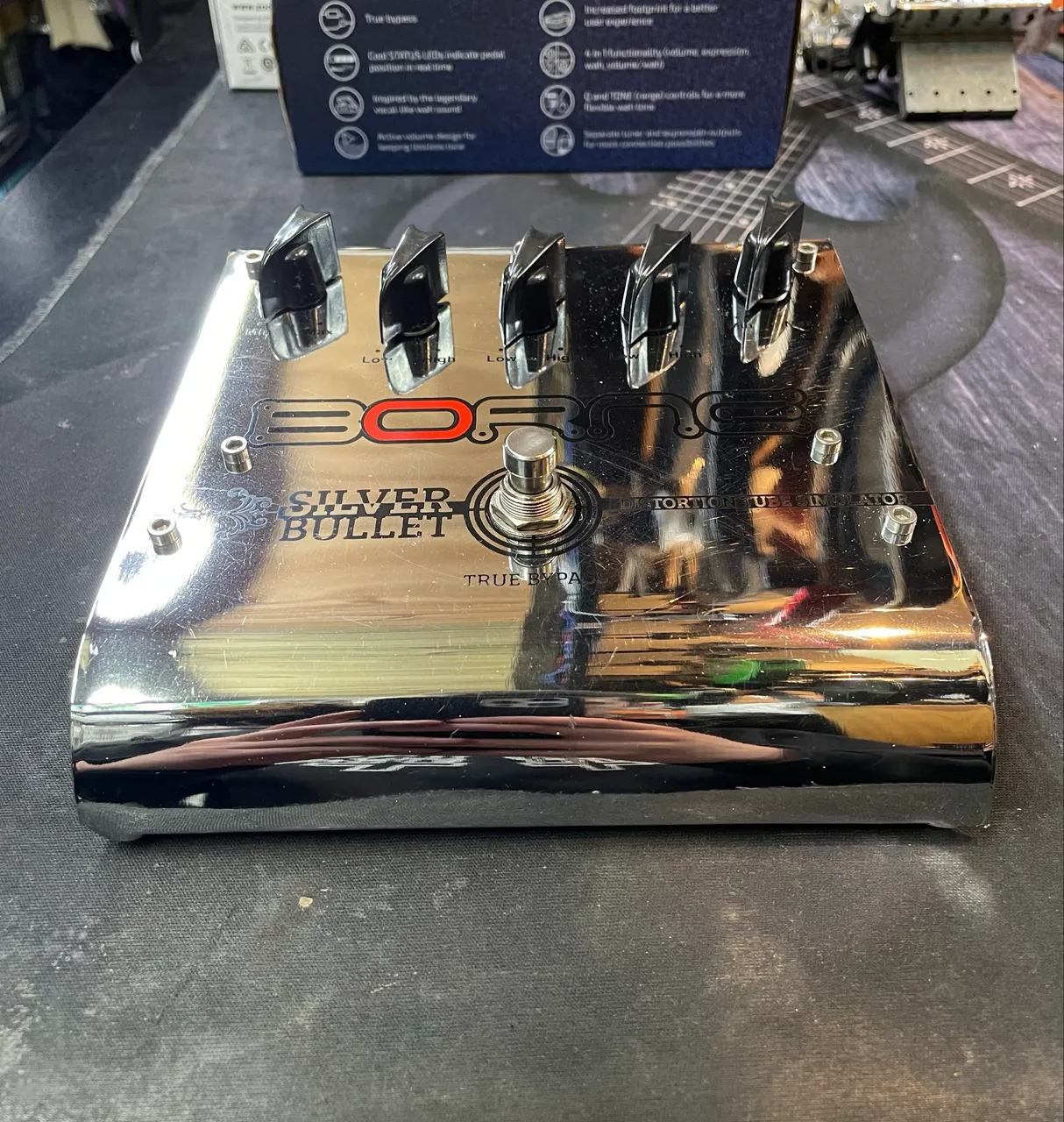 Pedal de guitarra BOSS Hyper Fuzz FZ2 - Instrumentos musicais