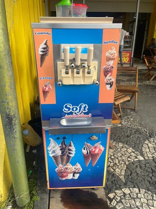 Máquina de sorvete alphagel treB