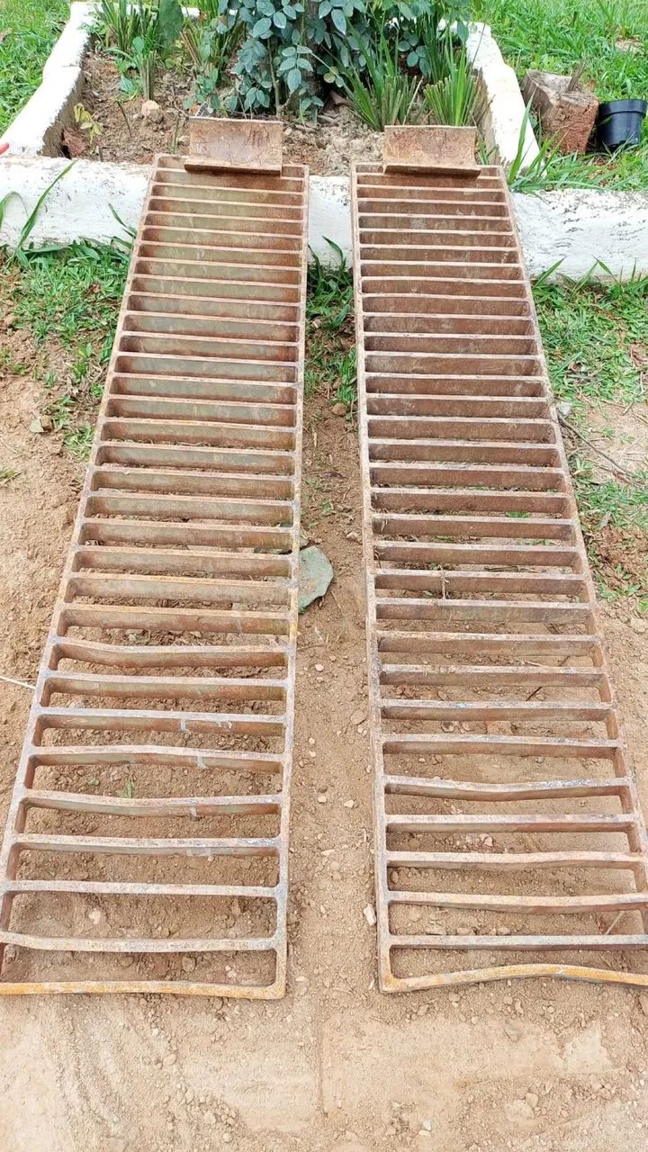 Rampa mini escavadeira