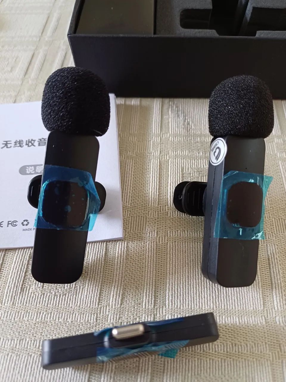 Microfone lapela Bluetooth  tipo C  - Foto 3