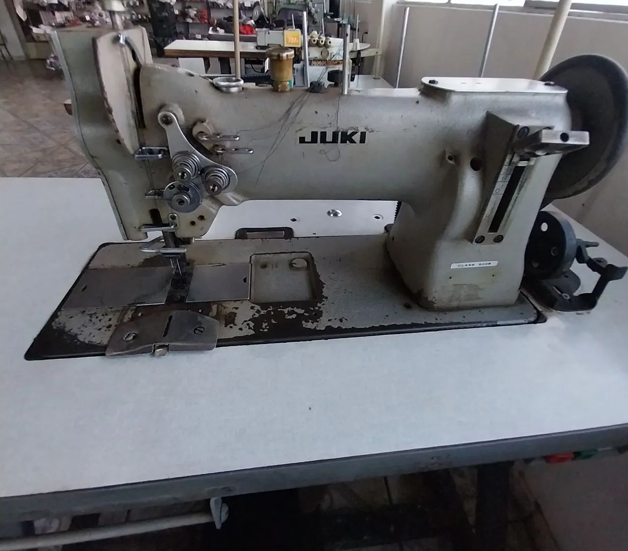 Maquina de costura pespontadeira industrial juki