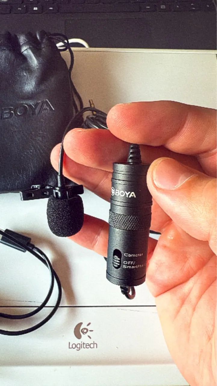 Microfone de Lapela BOYA BY-M1 - Foto 3