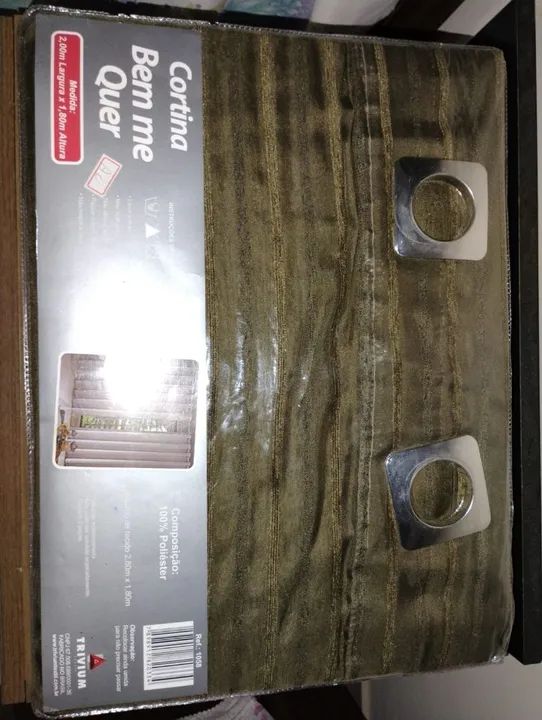 Cortina Bem Me Quer 2,00m x 1,80m - Foto 4