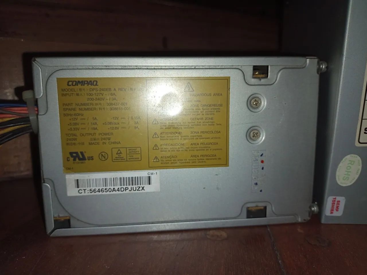 3 Fontes de Alimentação para PC - Seminovas - Foto 4