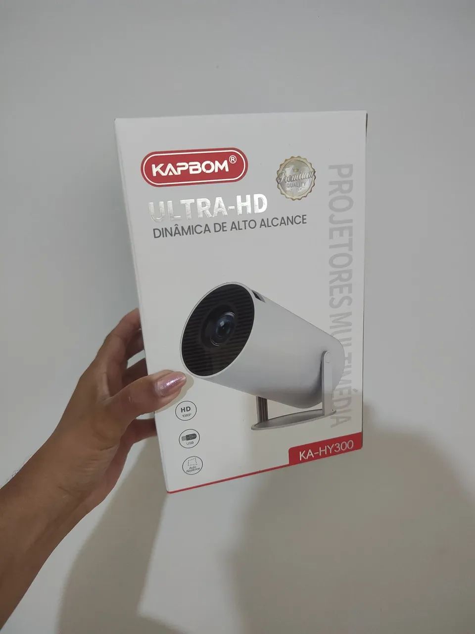 Projetor Ultra HD KAPBOM KA-HY300