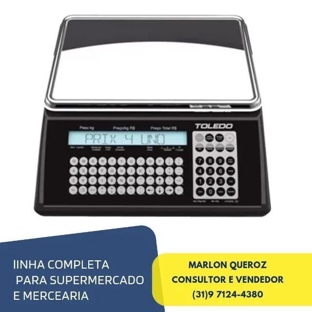 Balança Etiquetadora Prix 4 Com WiFi Toledo
