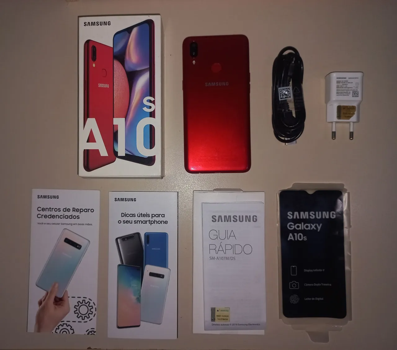 Samsung Galaxy A10s Vermelho