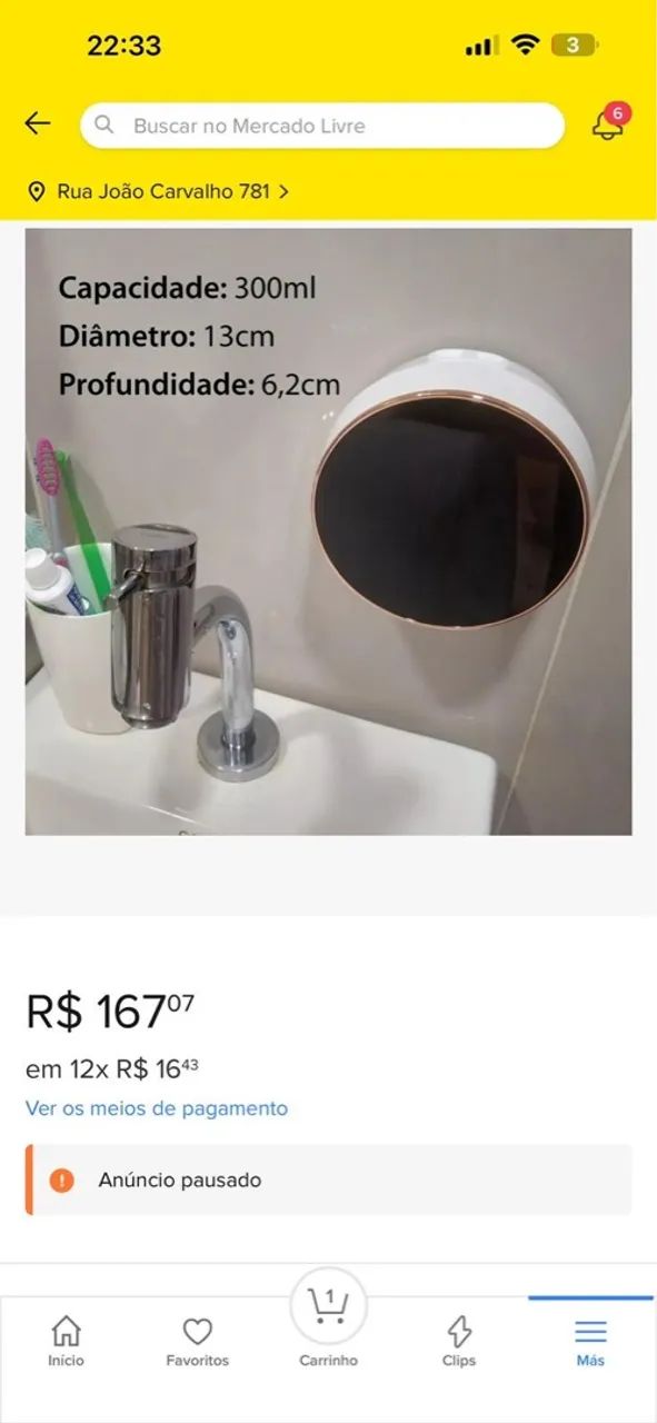 Dispenser para Sabonete Líquido Automático - Foto 3