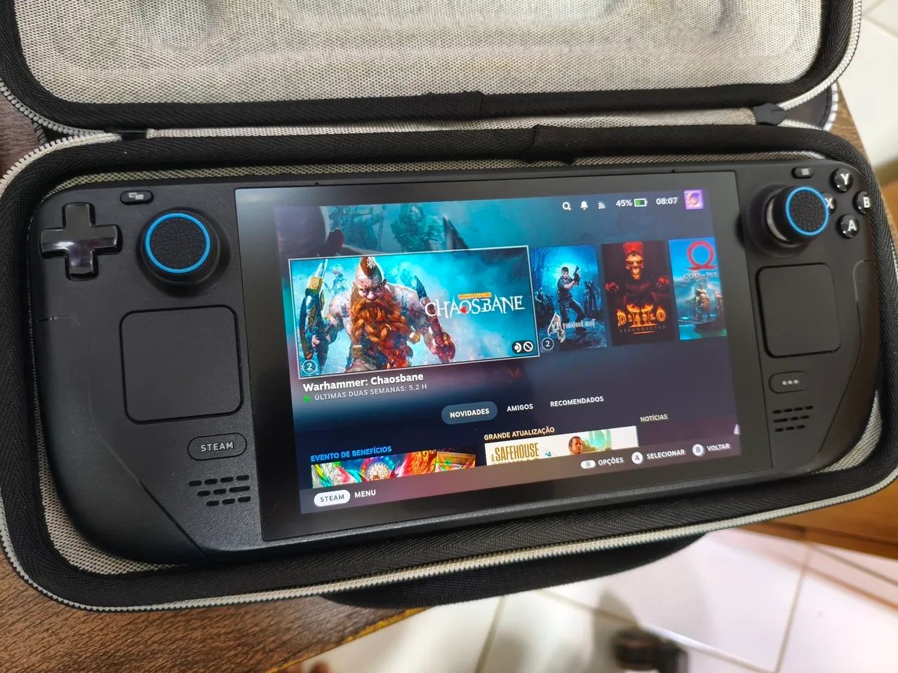 Steam deck LCD 512gb - Consoles de Vídeo Game - Sítios Novos