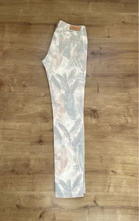 Calça Jeans Feminina Estampada tam 40 Beagle - Foto 6