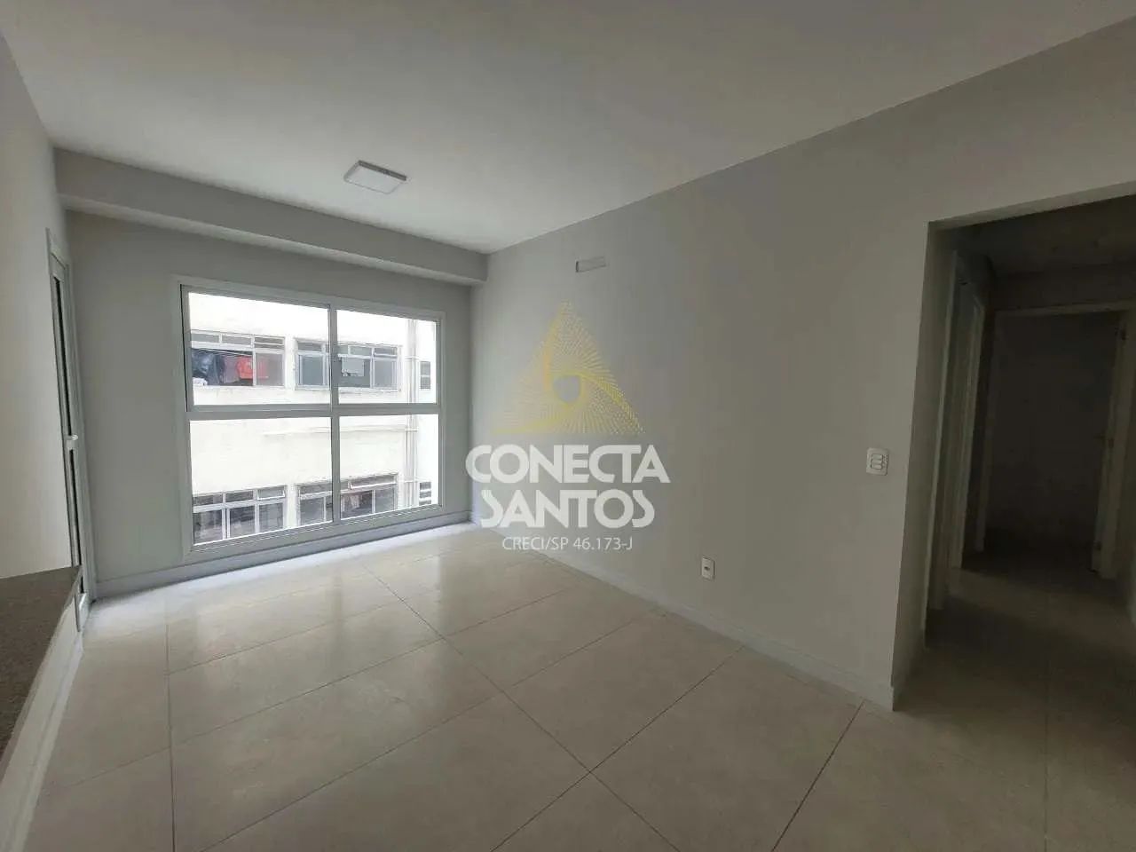 Apto com 2 quartos, Aparecida, Santos -Cod: 1633