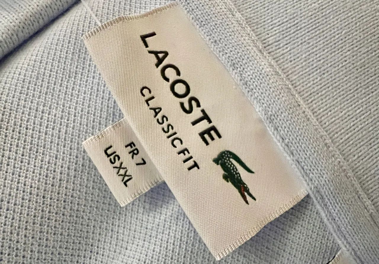 Camisa Lacoste Azul - Nova com etiqueta - Foto 3