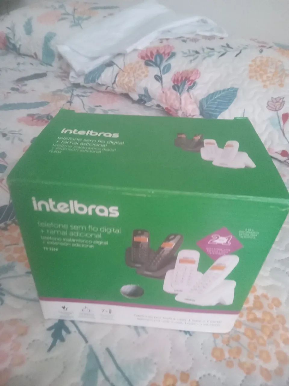 Telefone intelbras  novo