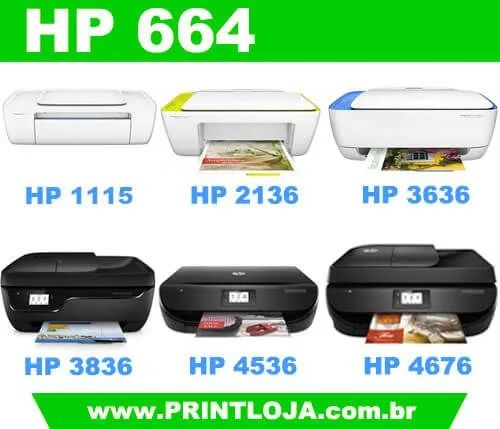 Kit Dois Cartuchos de tinta  664XL - Preto e Colorido Total R$ 198,00 - Foto 5